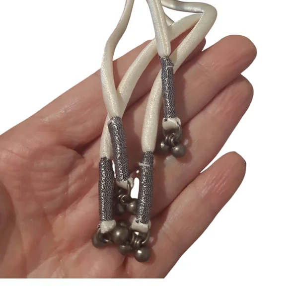 NWT Free People Ivory Silky Cocktail Maxi Sz L - Picture 11 of 13